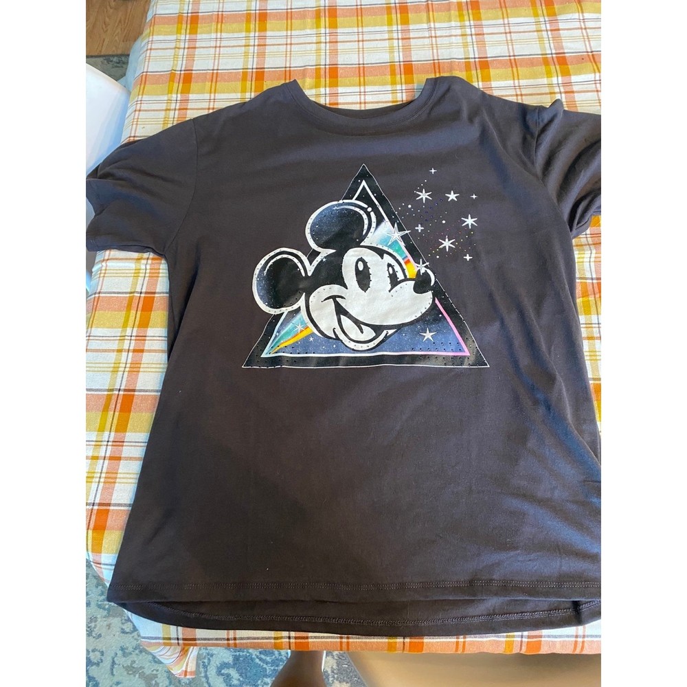 Disney Mickey Mouse Pink Floyd Inspired Medium T-Shirt NWOT
